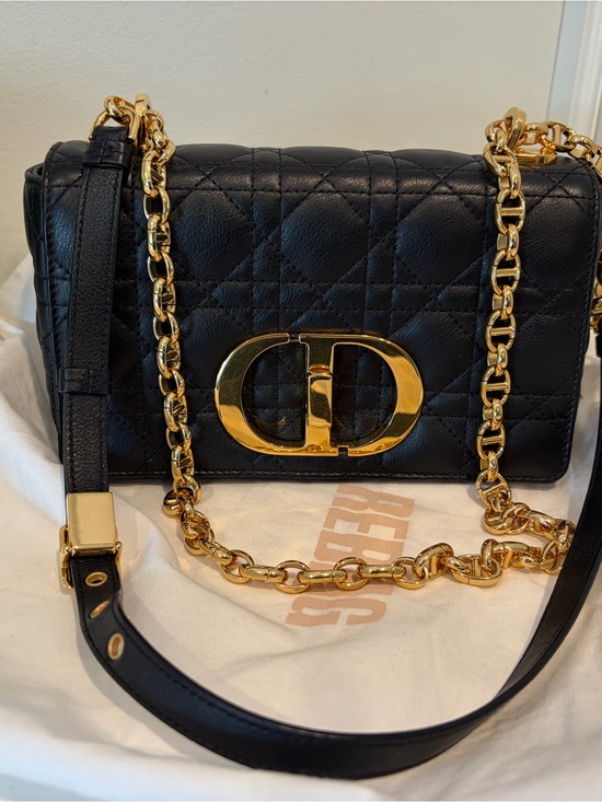 Dior Handbags - Christian Dior Cannage Caro Small Crossbody Bag